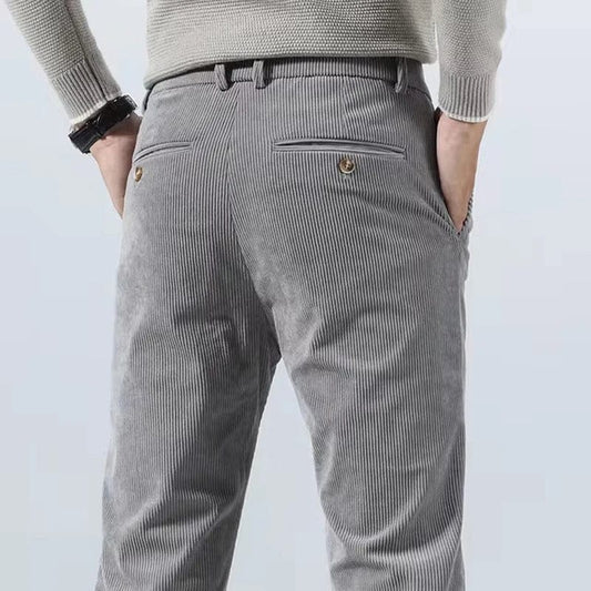 Anne Jackson Hart Autumn and Winter Men's Corduroy Trousers New Men's Clothing Stretch Slim Fit Casual Pants Fashion Mens Business Work Pants Autumn and Winter Men's Corduroy Trousers New Men's Clothing Stretch Slim Fit Casual Pants Fashion Mens Business Work Pants