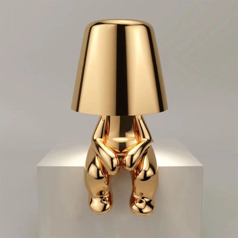 Anne Jackson Hart Gold / On the Edge MyWhimsy™️ Stylish Bedside Lamp MyWhimsy™️ Stylish Bedside Lamp